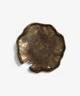 ORGANIC DECORATIVE BOWL IN AGED GOLD