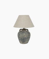 EMILY SMALL VESSEL LAMP WITH SHADE