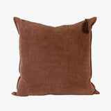 SQUARE HUDSON CORDUROY CUSHION IN CLAY