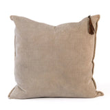 SQUARE HUDSON CORDUROY CUSHION IN NATURAL
