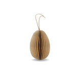 HANDMADE HANGING EASTER EGG DECORATION FLAXSEED