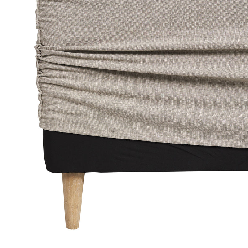 VAULT LOOSE COVER BEDHEAD IN NATURAL