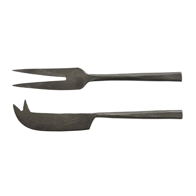 SIGMA FORGED IRON CHEESE SERVERS IN BLACK