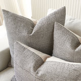 VIGARE LARGE TEXTURED LINEN CUSHION