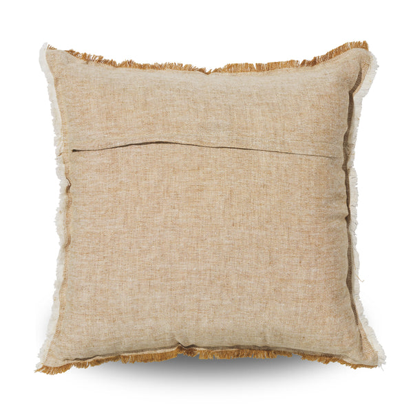 UMBRA SQUARE TWO TONE LINEN CUSHION