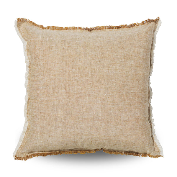 UMBRA SQUARE TWO TONE LINEN CUSHION
