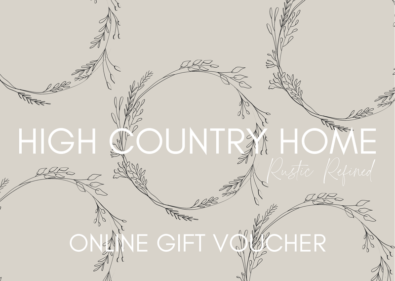 High Country Home Gift Voucher