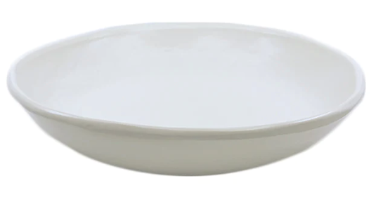 BATCH CERAMICS ROUND SERVING BOWL IN SNOW